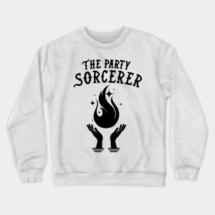 Sorcerer Dungeons and Dragons Team Party Crewneck Sweatshirt